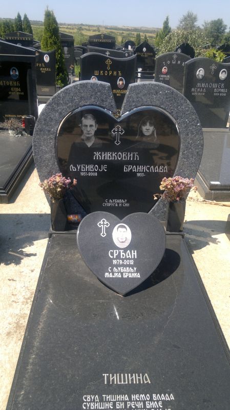 Gravestones model 2